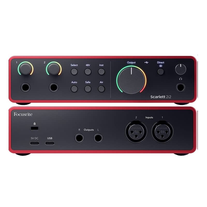 Brand New Focusrite Scarlett 2i2 4th Generation 0