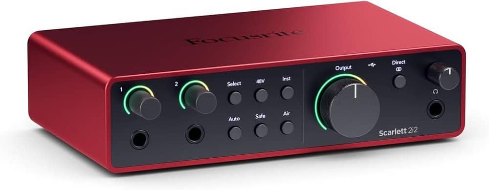 Brand New Focusrite Scarlett 2i2 4th Generation 1