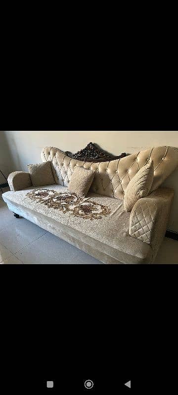 7 sitter sofa set with cushions king size 2