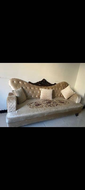 7 sitter sofa set with cushions king size 3