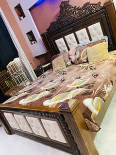 double bed with Dressing table