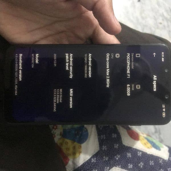 Poco f1 6/126Gb All ok front back check pic10/10 dual sim PTApubg60fps 16