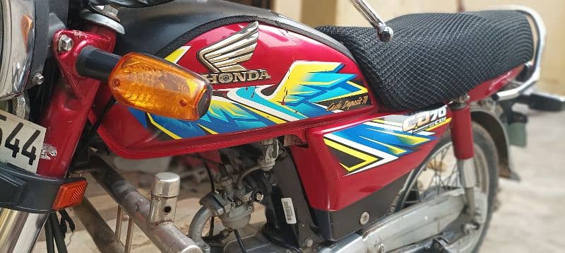 bike for sale honda CD70 21 model 3