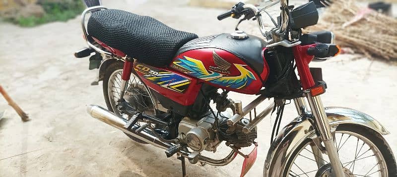 bike for sale honda CD70 21 model 4