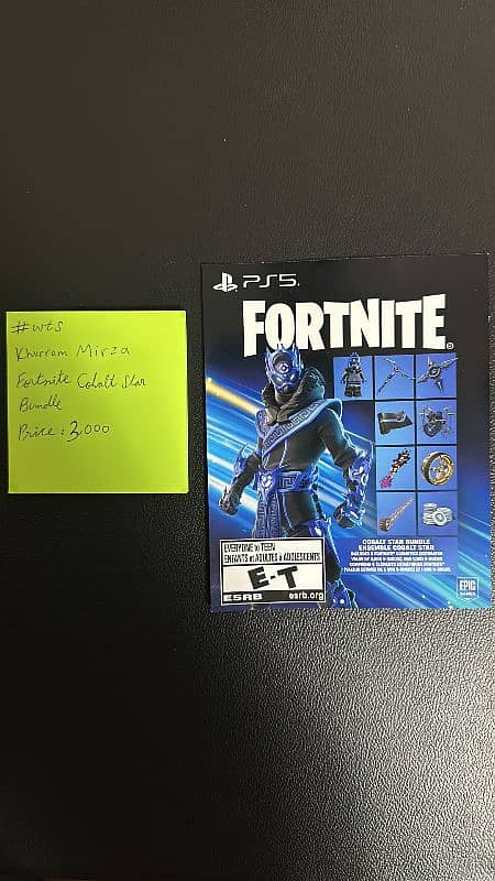 Fortnite Cobalt Star Bundle PS5 0