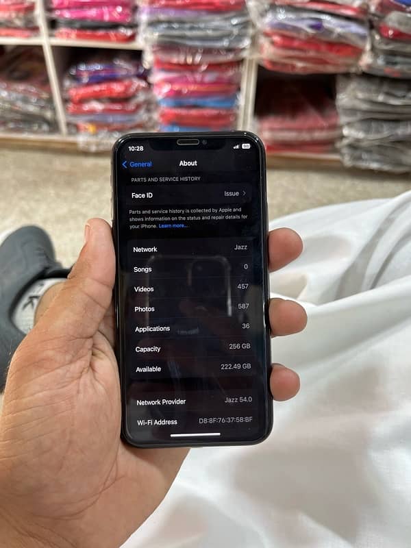 iPhone X pta approved 256 gb 1