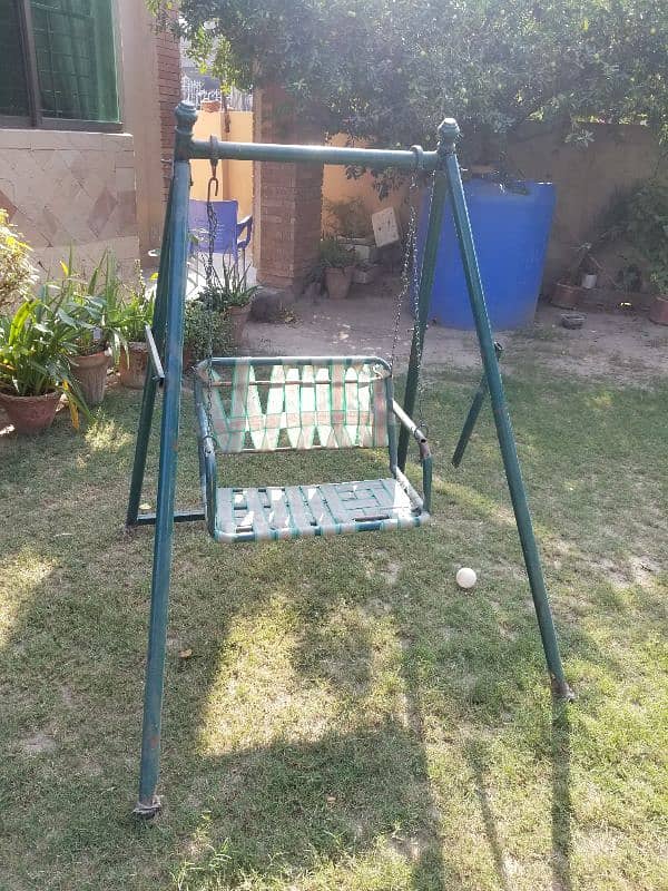 Outdoor Iron Swing 1