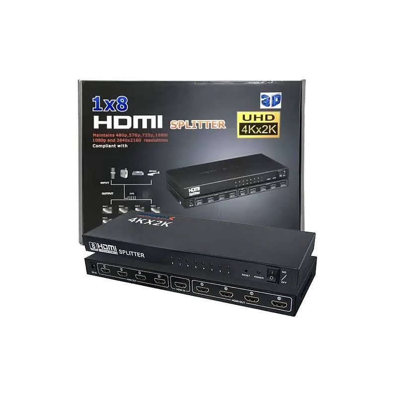 HDMI Splitter 8 Port 2K/4K 0