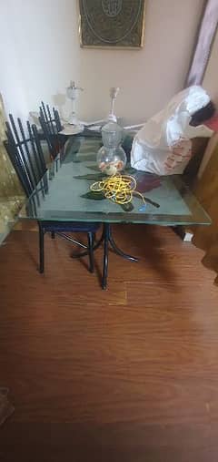 Glass Dinning Table