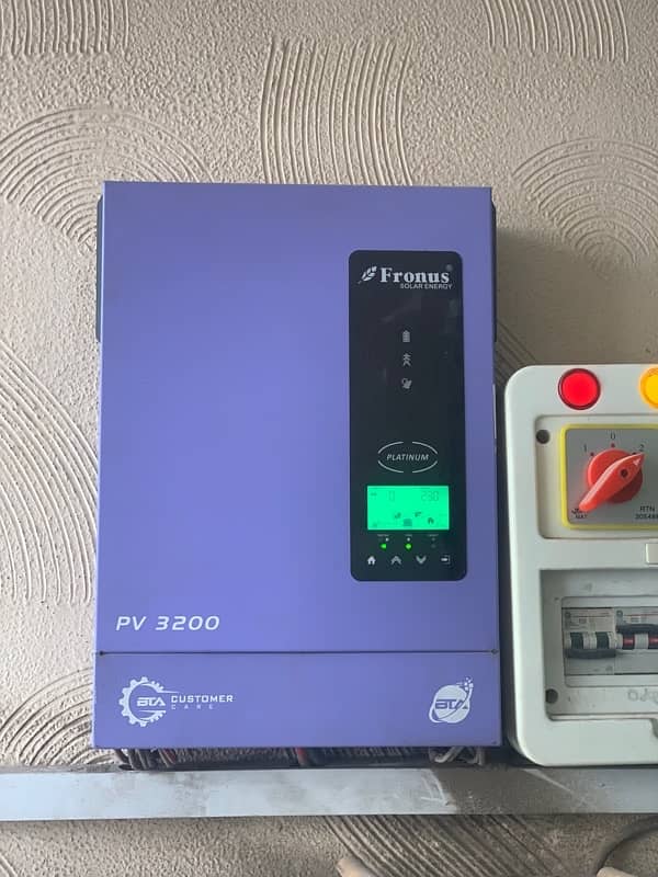 fronus 3.2k pv inverter 0