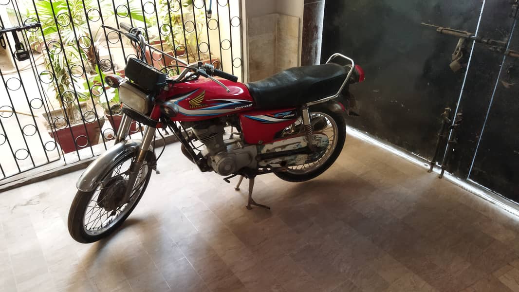 Honda CG 125 2015 MUTLTAN NUMBER 0