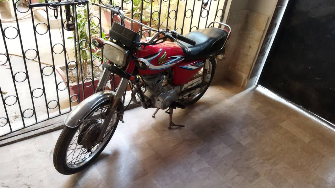 Honda CG 125 2015 MUTLTAN NUMBER 4