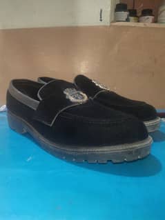 Chunky Loafer Black velvet