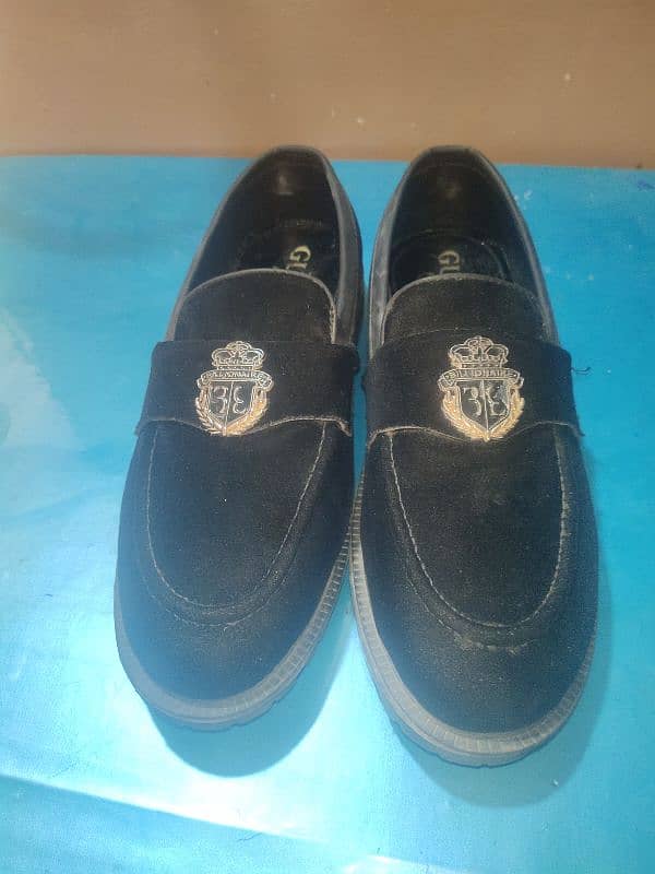 Chunky Loafer Black velvet 3