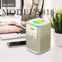 KOLEER S818 Portable Blue Tooth Wireless Speaker