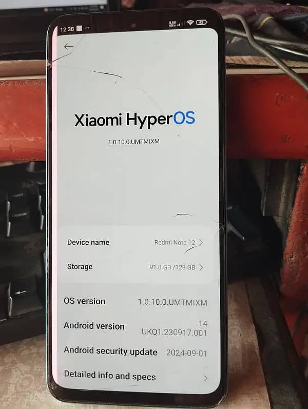 Redmi note 12 8/128GB Full Box No Exchange 1