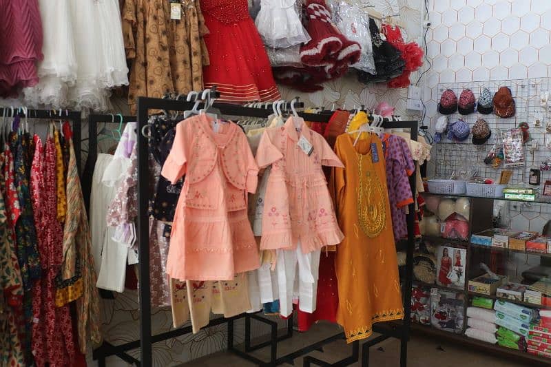 Running Garments Shop For Sale 9