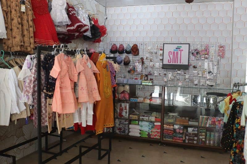 Running Garments Shop For Sale 14