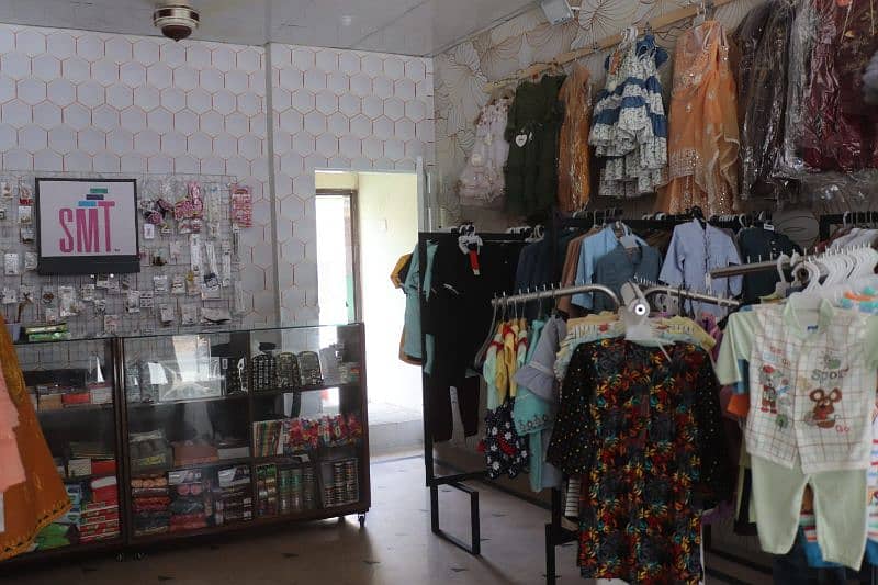 Running Garments Shop For Sale 17