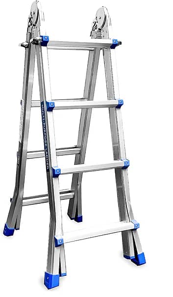 Multi Purpose  Aluminum 4x4 step ladder 5