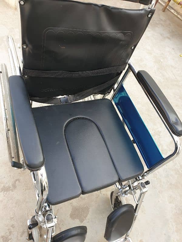 Wheel Chair - Commode Seat - Multipurpose Wheel Chair 1