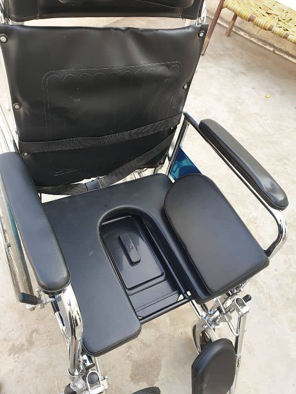 Wheel Chair - Commode Seat - Multipurpose Wheel Chair 2