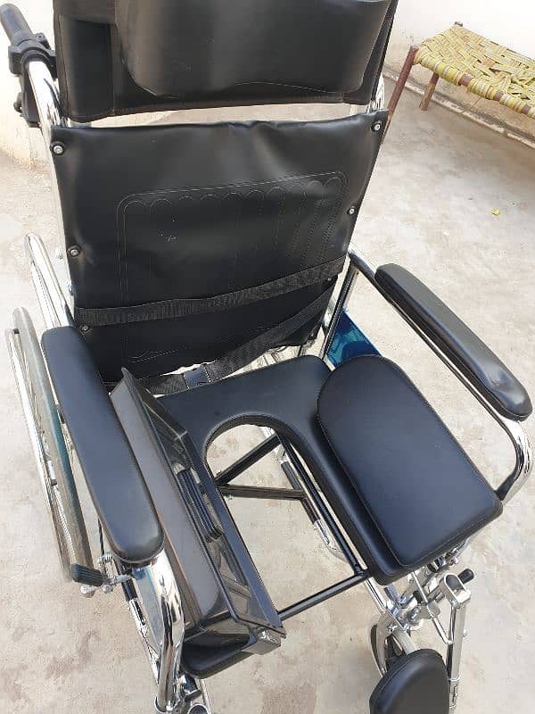 Wheel Chair - Commode Seat - Multipurpose Wheel Chair 3