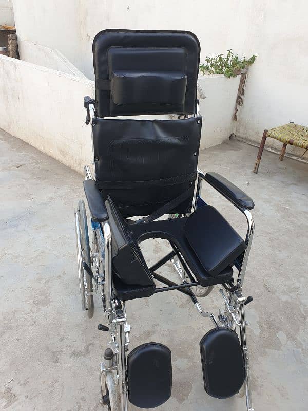 Wheel Chair - Commode Seat - Multipurpose Wheel Chair 4