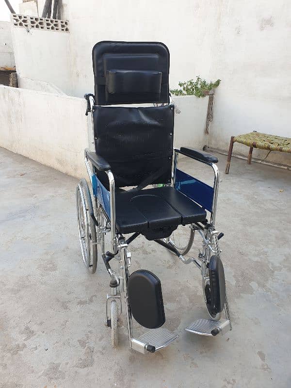 Wheel Chair - Commode Seat - Multipurpose Wheel Chair 5