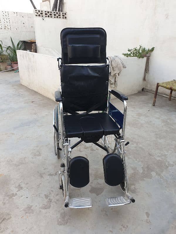 Wheel Chair - Commode Seat - Multipurpose Wheel Chair 6