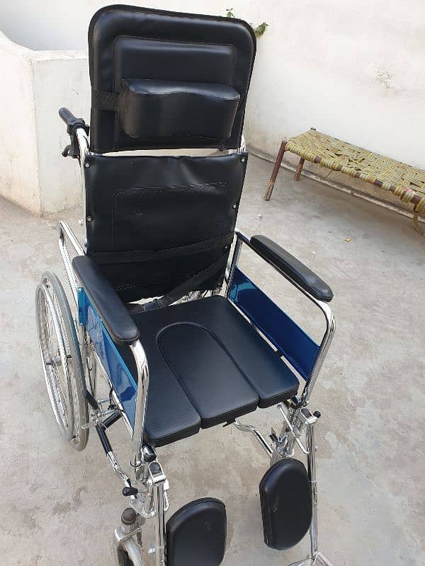 Wheel Chair - Commode Seat - Multipurpose Wheel Chair 7