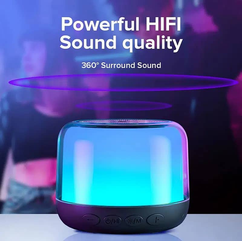 Joyroom Transparent Bluetooth Wireless Speaker (JR-ML03) 1