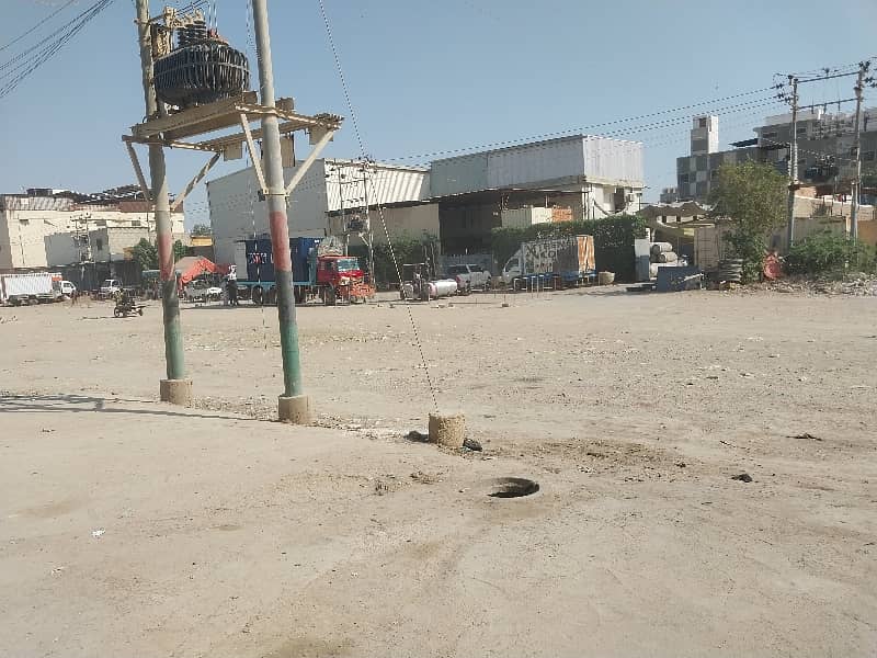 Open Plot For Sale In Korangi Industrial Area 3