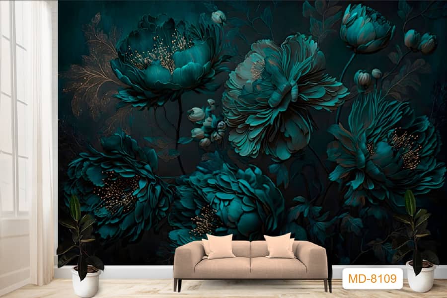 3D WallPaper Wall flex Sheet pvc Wall panel wall paper wpc Panel 10