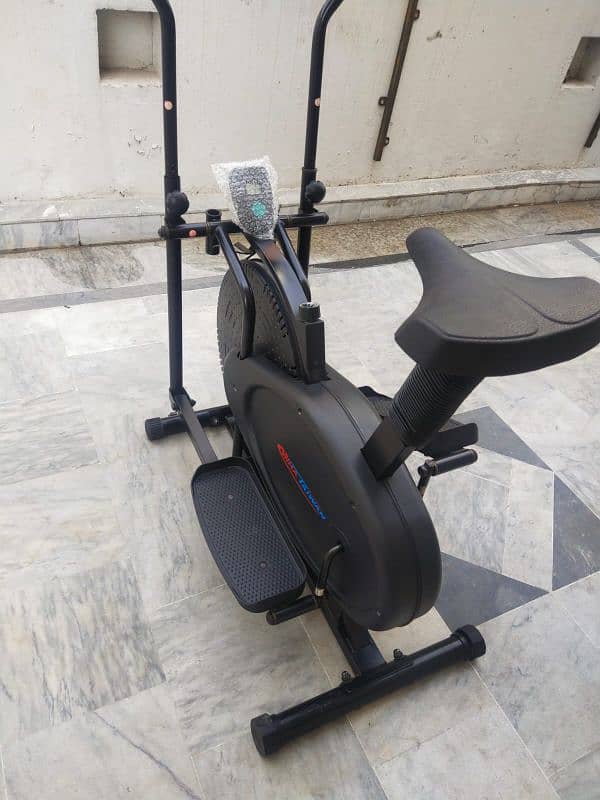 exercise cycle elliptical cross trainer recumbent bike spin magnetic 0