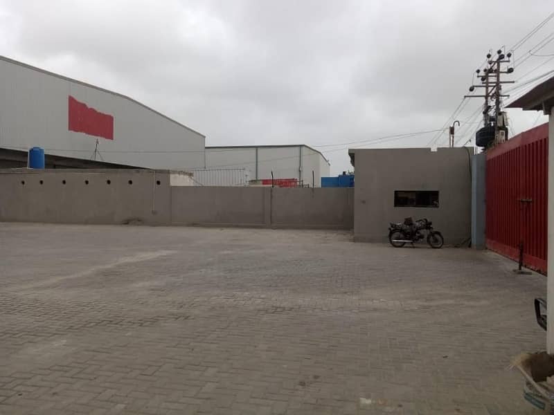 Available For Sale In Korangi Industrial Area 1668 Sqyard Industrial Plot. 0