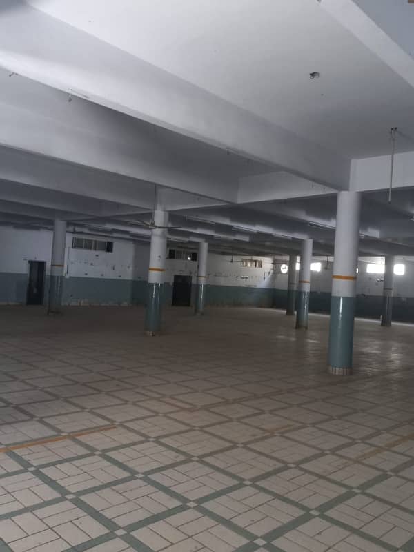 Warehouse Available For Rent In Korangi Industrial Area Near Shan Chowrangi. 0