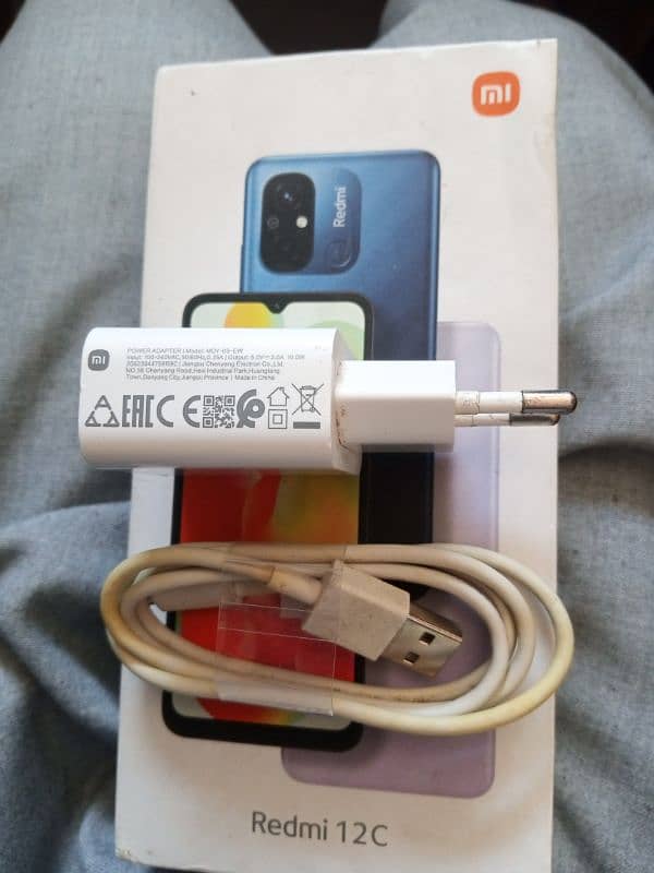 Redmi 12c Complete Box 4/128 Lush condition 7