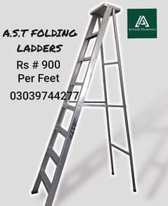 Metal Folding Ladder Metal Body