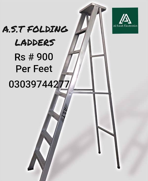 Metal Folding Ladder Metal Body 0