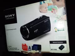 Sony HDR CX220 e Camcorder