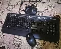 Microsoft wireless keyboard and mouse