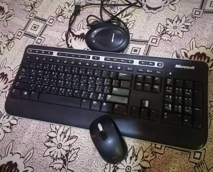 Microsoft wireless keyboard and mouse 0