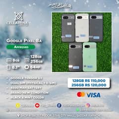 Cellarena GOOGLE PIXEL 8A DUAL SIM APPROVED