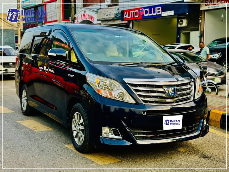 Toyota Alphard Hybrid 2012/2015 Import & Registerd 2