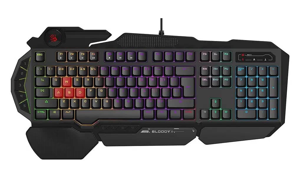 Bloody B310N Neon Gaming Keyboard - Black 0