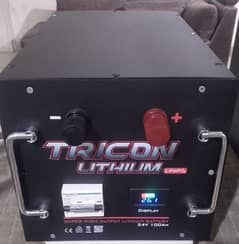 TRICON LITHIUM BATTERIES 24V-70AH/100AH/200AH