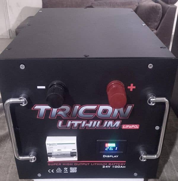 TRICON LITHIUM BATTERIES 24V-70AH/100AH/200AH 0