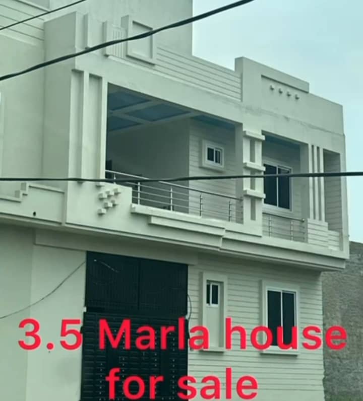 Brand New 3.5 Marla House Available For Sale 0