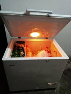 Haier Deep freezer in good condition. 03185651253